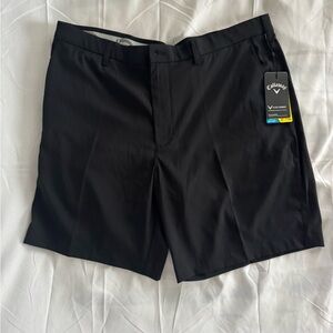 Callaway Men's Classic Black Flat Front Shorts #51